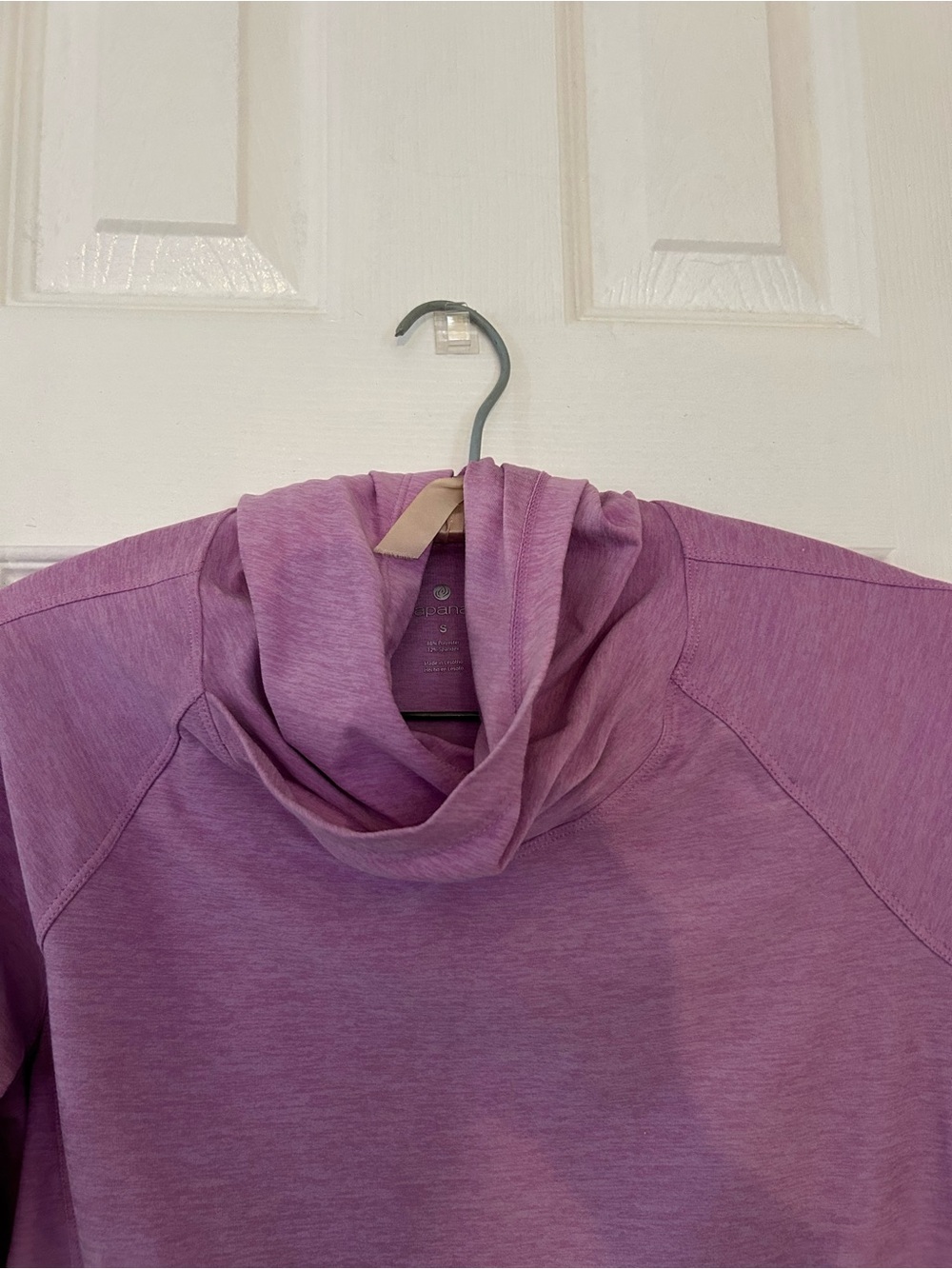 Apana Women’s Pullover Hoodie Small Purple Athleisure Yoga Activewear Preppy - Picture 7 of 13
